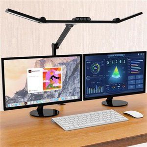 Led Desk Lamp with Clamp, Architect Desk Lamp Home Office w/ Atmosphere Lighting